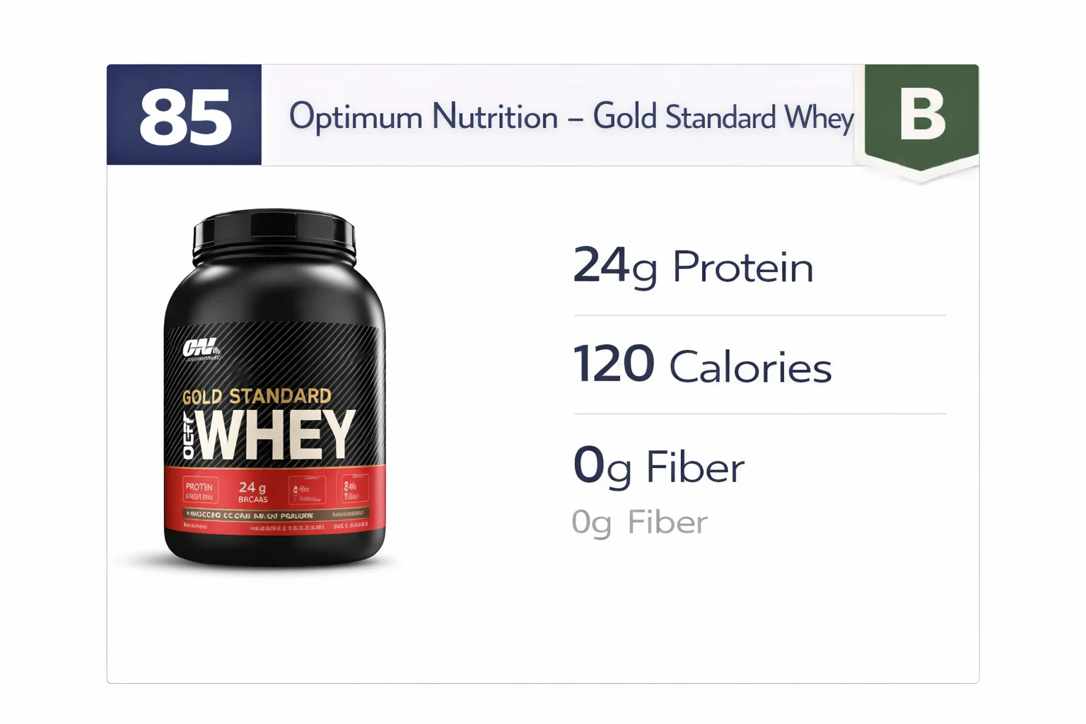 Optimum Nutrition–Gold Standard Whey Optimum Nutrition–Gold Standard Whey