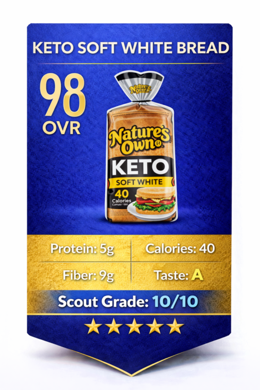 Nature's Own Life–Keto Hotdog Buns